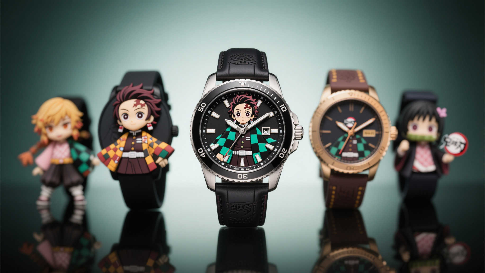 《鬼灭之刃》携手GARRACK推出限量角色腕表系列 《鬼灭之刃》携手GARRACK推出限量角色腕表系列