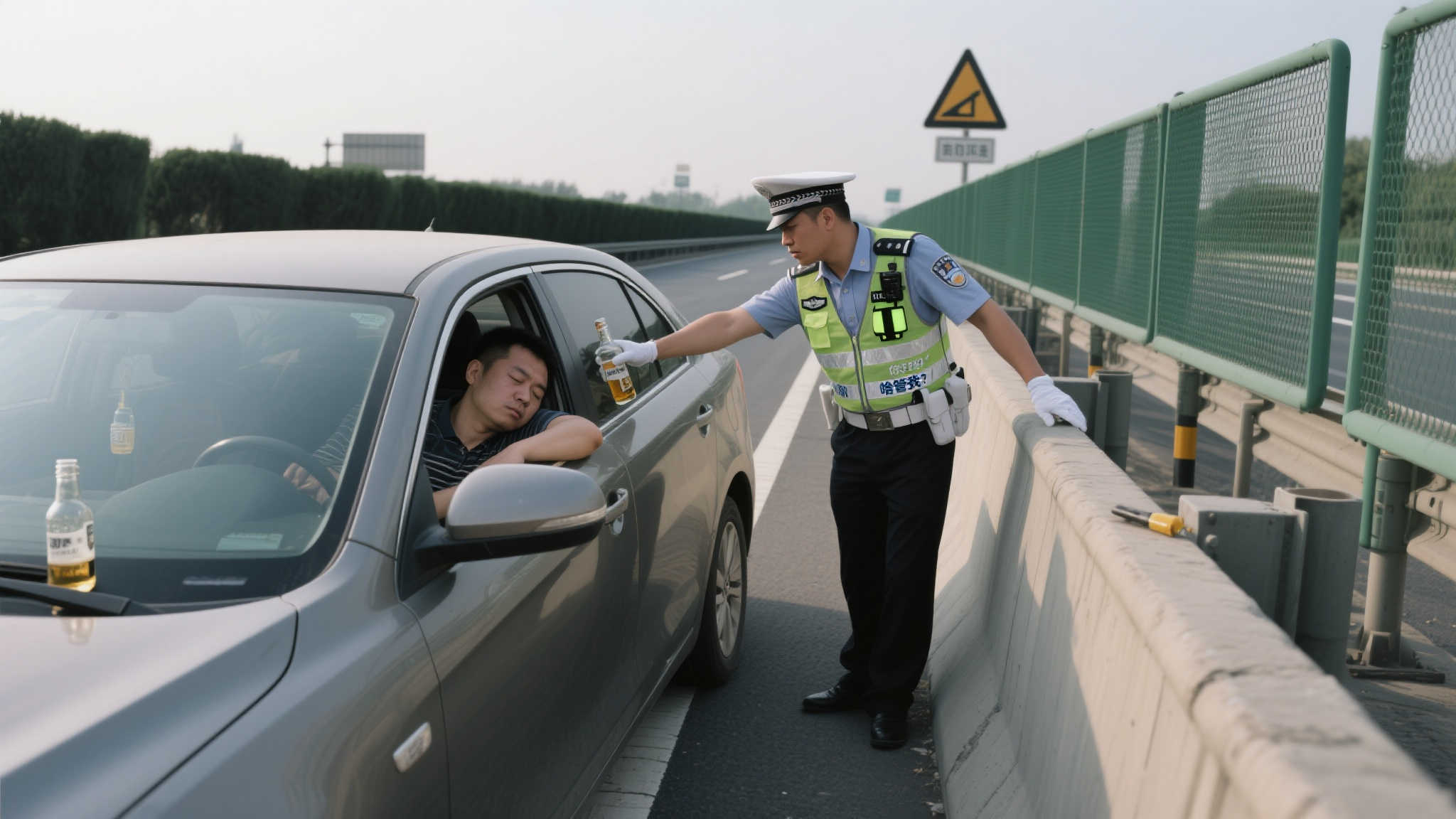 酒驾司机高速停车酣睡,质问交警职权范围 酒驾司机高速停车酣睡,质问交警职权范围